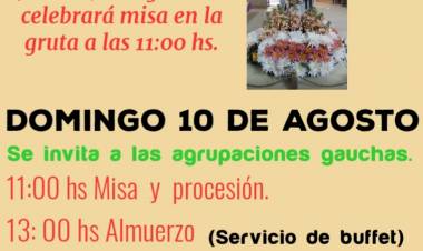 #LosQuebrachos: celebra su 25° aniversario con la Fiesta Patronal de San Cayetano