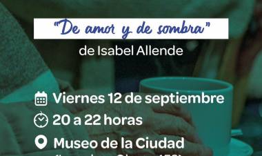 #JESUSMARIA: Llega otra noche de café y libros en el Museo de la Ciudad Luis Biondi