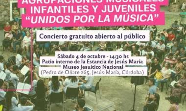 #JESUSMARIA - “UNIDOS POR MÚSICA” en la Estancia de Jesús María 