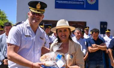 #PROVINCIAL - Myrian Prunotto presidió la inauguración de la Base de Operaciones de la División de Infantería Tulumba