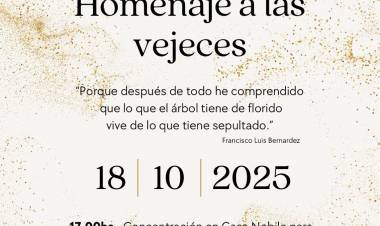 #SINSACATE -  celebra el Día de las Personas Mayores con un acto y caminata comunitaria