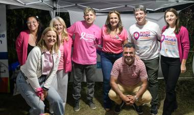 #PROVINCIAL - La vicegobernadora encabezó el cierre de “Córdoba Rosa” en Villa Parque Siquiman