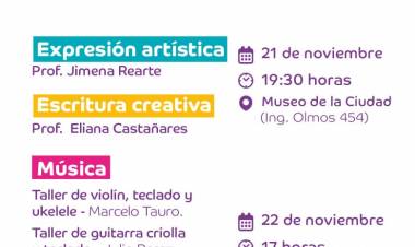 #JESUSMARIA -  celebra el cierre de los Talleres Culturales con dos jornadas llenas de arte y talento local