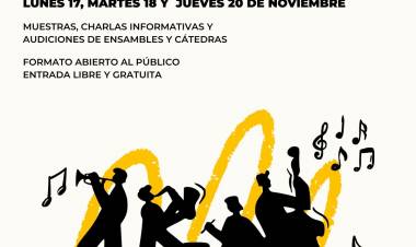 #ColoniaCaroya: Colonia Caroya vuelve a abrir sus puertas al talento musical local con la “Muestra de Cátedras”