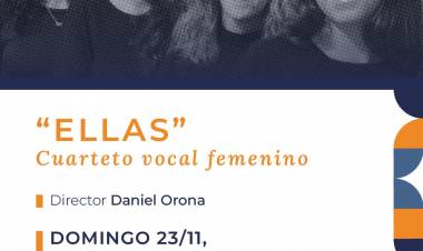 #JesusMaria: El encanto de la voz: “Ellas” se presenta en la Estancia de Jesús María