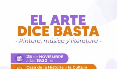 #COLONIACAROYA - El arte dice basta