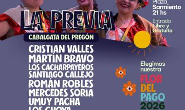 #DeanFunes: La Previa del Pregón: Deán Funes en modo fiesta rumbo al 69° Padre de Festivales