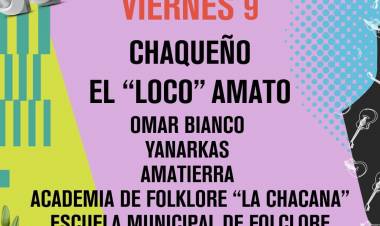 #Villadel Rosario: Villa del Rosario vuelve a ser cauce del folklore argentino