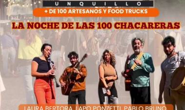 #Unquillo: Unquillo se enciende al ritmo de la chacarera en el Paseo de Artesanos