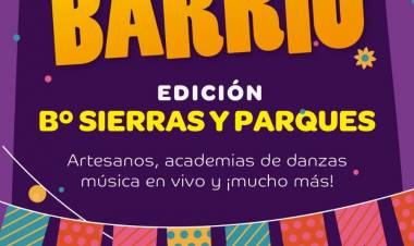#JESUSMARIA: Feria en el Barrio llega a Sierras y Parques con música y danza