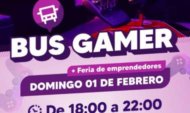 #COLONIACAROYA: ¡Vuelve el Bus Gamer al Parque de Guyón!