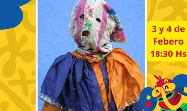 #COLONIACAROYA: Tiempo de Carnaval en la Biblio Taller de Carnaval  BOCHINCHE