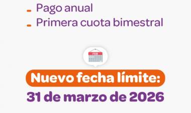 #JESUSMARIA:  Se extiende el vencimiento del pago del servicio de Agua y Cloacas