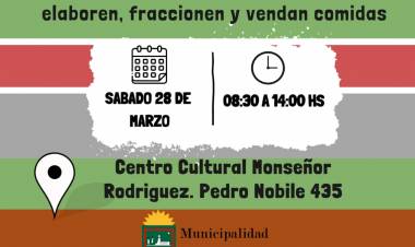 #SINSACATE: curso obligatorio de Buenas Prácticas de Manufactura para manipuladores de alimentos