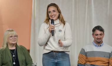 #PROVINCIALES: Prunotto llevó obras, asistencia y apoyo a instituciones, en una gira por el sur cordobés