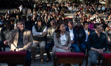 #PROVINCIALES : Prunotto participó en Cruz del Eje de la proclamación del Santuario Diocesano Nuestra Señora del Carmen
