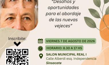#SINSACATE: II Jornada Gerontológica del Norte Cordobés 