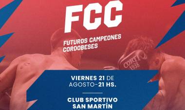 #COLONIACAROYA: Boxeo en Colonia Caroya: noche de Futuros Campeones Cordobeses 