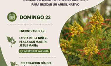 #JESUSMARIA: PUNTO DE ADOPCIÓN DE ÁRBOLES NATIVOS- DÍA DE LA NIÑEZ 