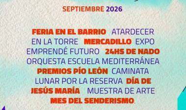 #JESUSMARIA: Jesús María lanza el Mes de la Ciudad con una gran agenda para disfrutar