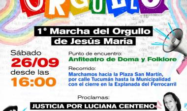 #SOCIEDAD: esús María tendrá su primera Marcha del Orgullo