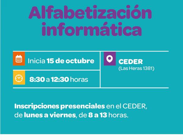 #JesusMaria : Curso de Alfabetización digital