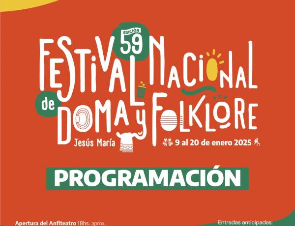 #JesusMaria : El Festival de Doma y Folklore lanzó su 59° Edición