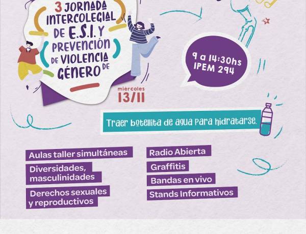 #JesusMaria :  Tercera Jornada Intercolegial de ESI y Prevención de Violencia de Género