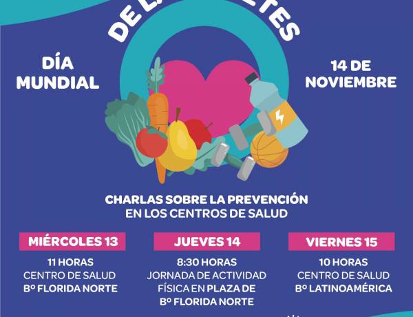 #JesusMaria : Se suma al Día Mundial de la diabetes con una campaña de concientización