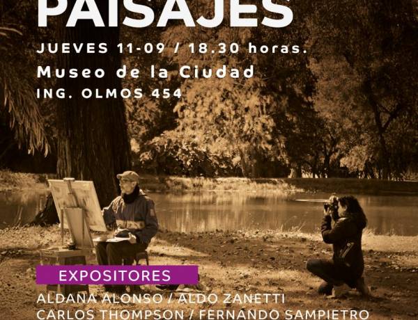 #JESUSMARIA - "Pintando Paisajes”: arte para redescubrir la ciudad a través de fotografías