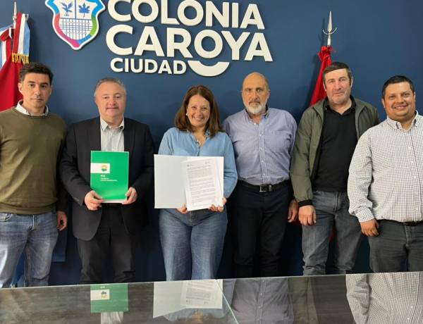 #COLONIACAROYA - Municipio y UNC, juntos para mejorar y ampliar la producción de higo