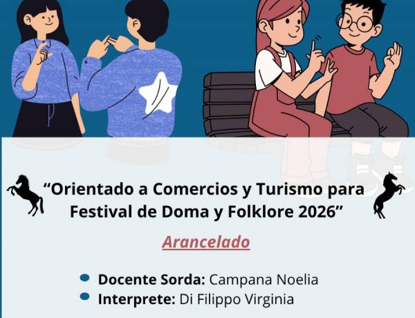 #Sinsacate: De cara al Festival  de Doma y Folklore. Edición especial Taller de Lengua de Señas Argentina