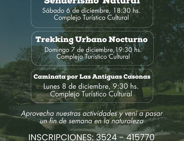 #VilladelTotoral: Villa del Totoral propone un Fin de Semana XL para reconectar con la naturaleza y la historia