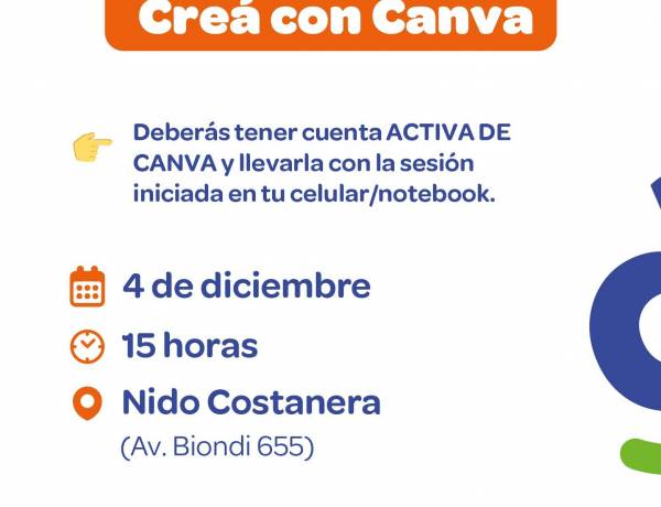 #JesusMaria: Último taller del año para emprendedores: “Crea con Canva”