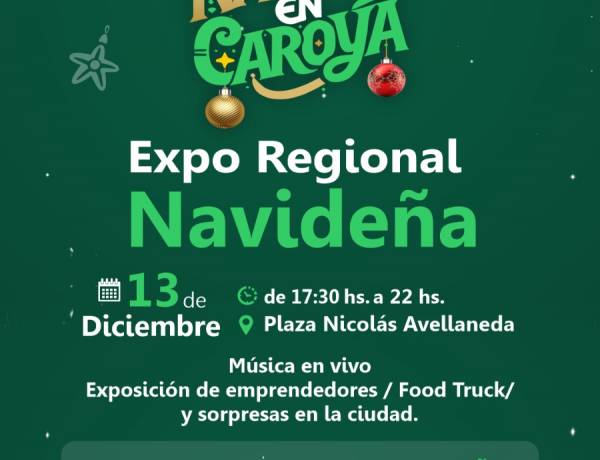 #ColoniaCaroya: Expo Regional Navideña