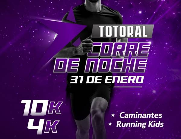 #VilladelTotoral: Tercera Edición: “Totoral Corre de Noche”