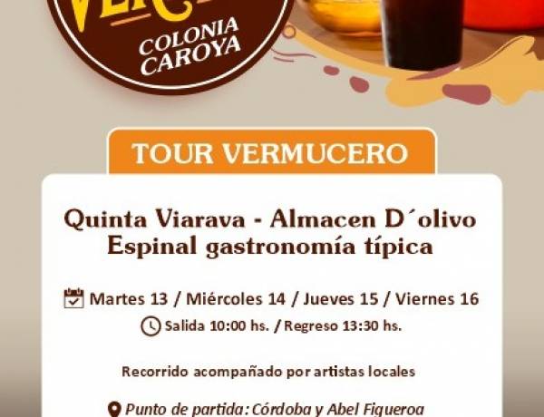 #COLONIACAROYA: Tour Vermucero: ideal para los mediodías del Festival