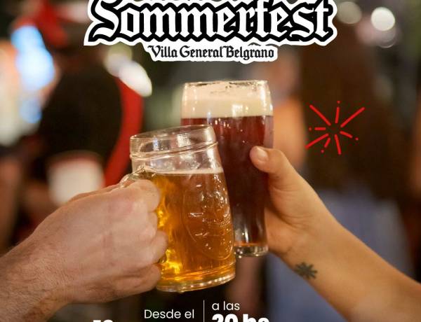#VILLAGRALBELGRANO - invita a disfrutar de la Sommerfest durante enero y febrero
