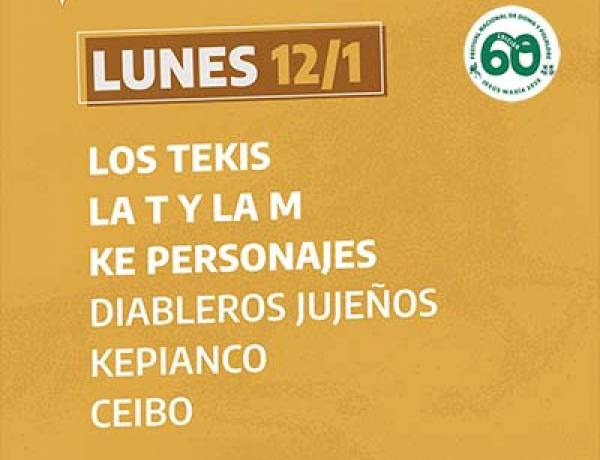 #FESTIVAL - Fiesta popular entre el carnaval y la cumbia en el Anfiteatro