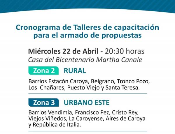 #COLONIACAROYA - Novedades de la Semana en Colonia Caroya