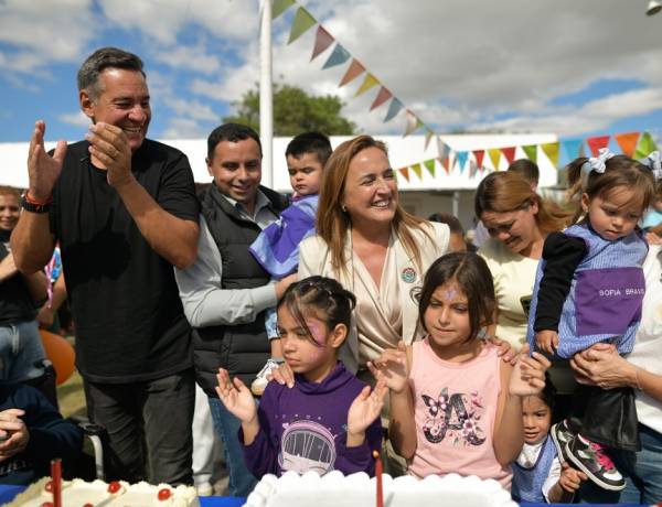 #PROVINCIALES: Juárez Celman: Prunotto participó del aniversario del centro integral de personas mayores y el espacio de cuidado infantil
