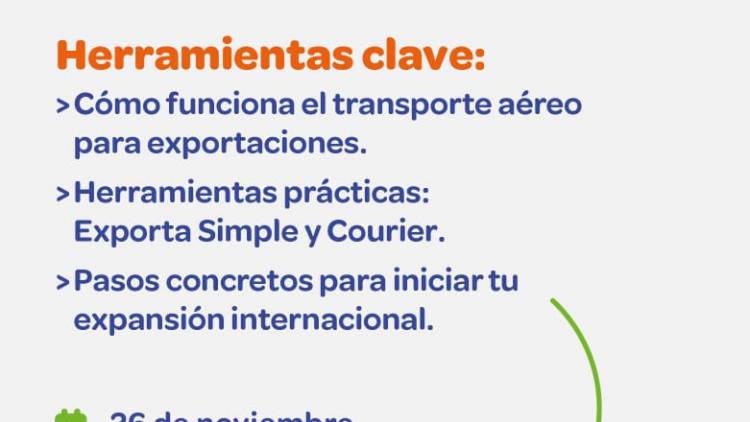 #JesusMaria: Jesús María invita a una capacitación clave para emprendedores y pymes sobre regímenes de exportación