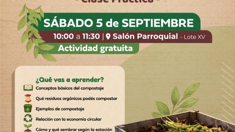 #COLONIACAROYA: Taller gratuito de compostaje