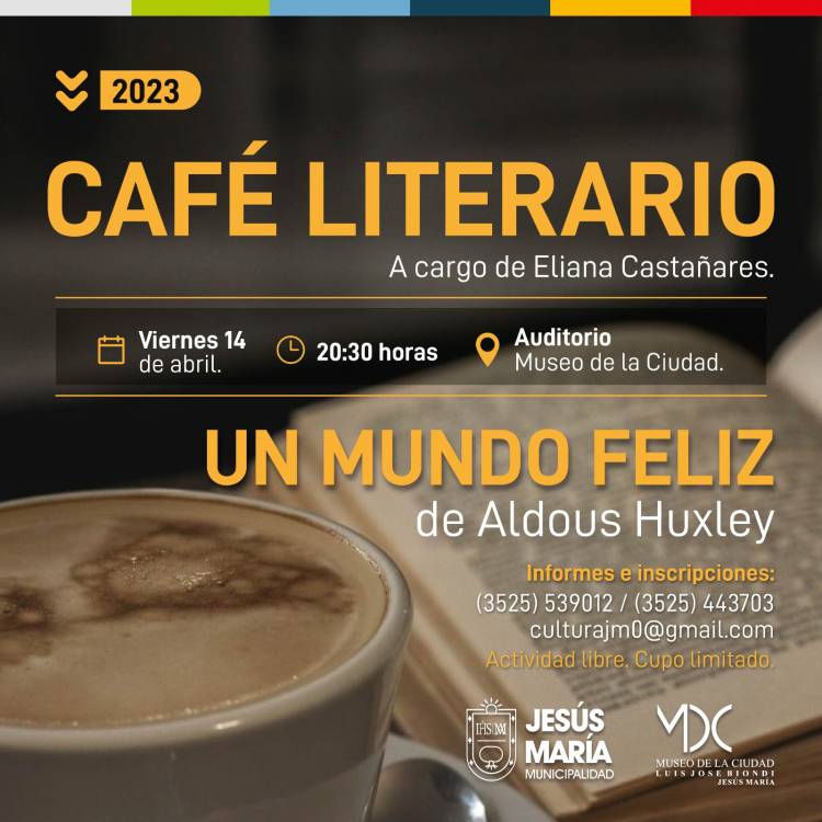 #JesusMaría : El Museo de la Ciudad abre sus puertas para un nuevo Café Literario