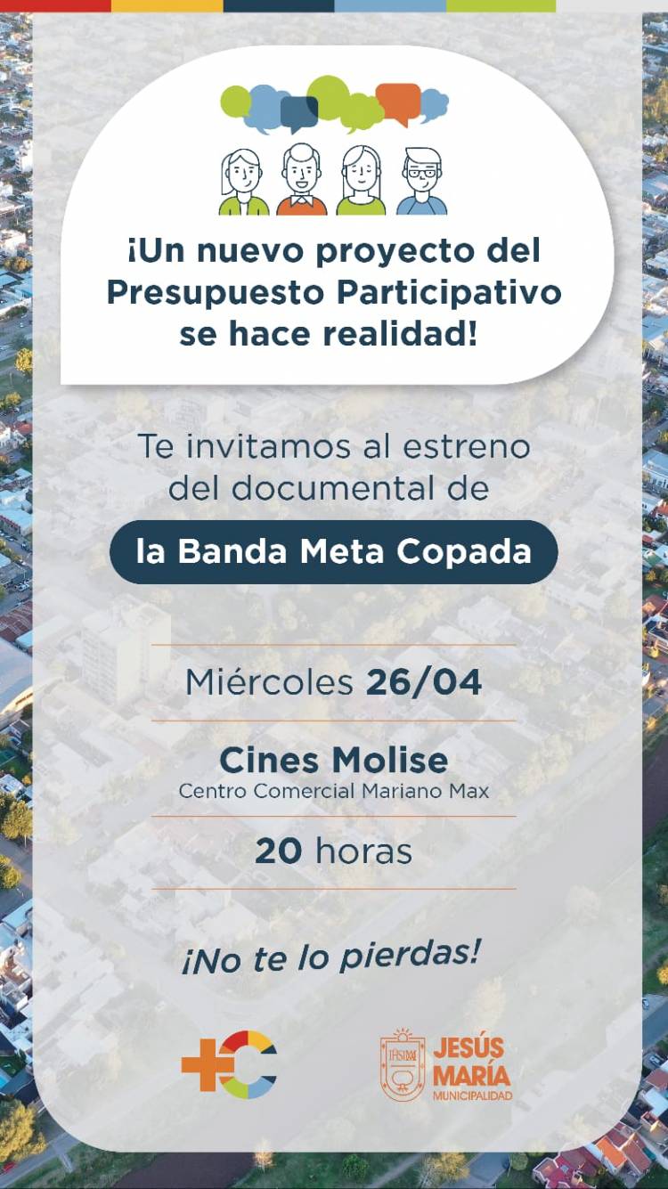 #JesusMaria : La Banda Meta Copada presenta su documental