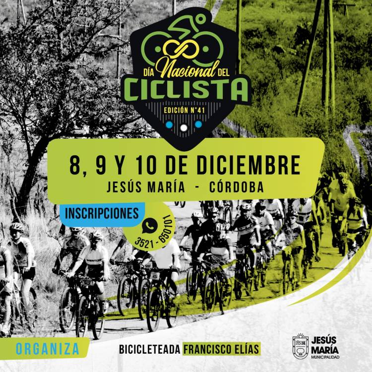 #JesusMaria : Ciclotourismo de tres días por el 41° Día Nacional del Ciclista