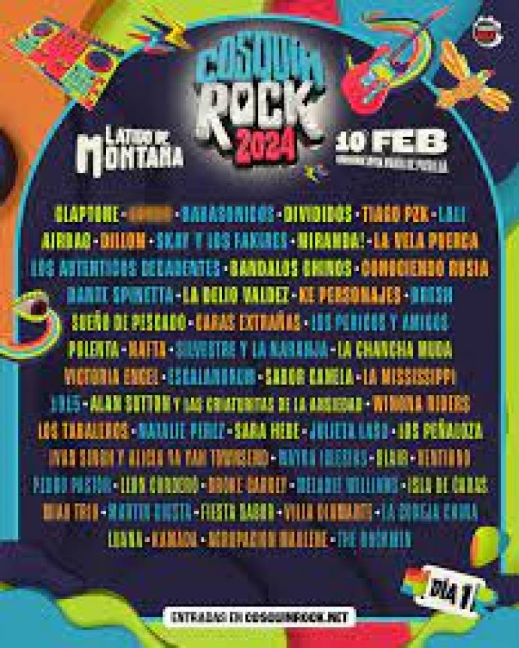 #SANTAMARIA : Cosquín Rock 2024