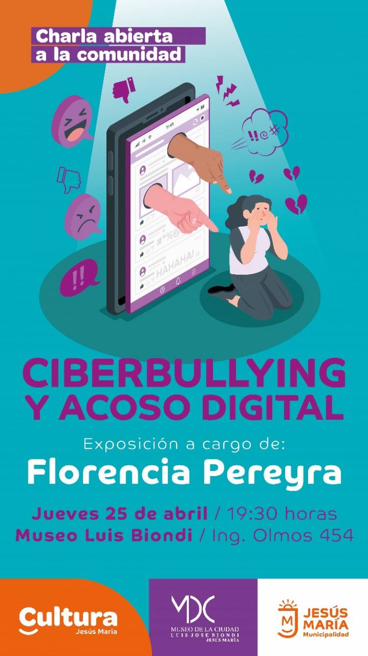 #JesusMaría : Ciclo “Entre páginas”, charla sobre Ciberbullying y acoso digital