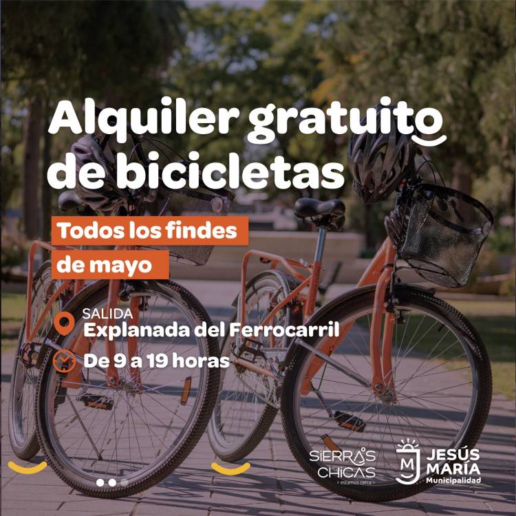 #JesusMaria : Visitas guiadas en bici por Jesús María en el mes del cicloturismo