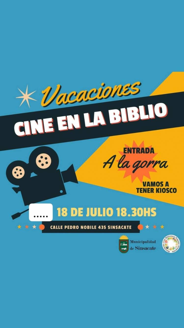 #Sinsacate : Cine en la Biblioteca